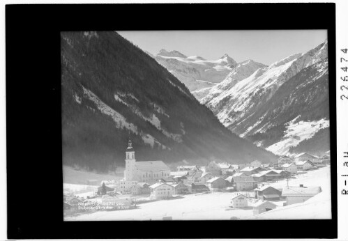 Neustift im Stubaital gegen Stubaier Gletscher : [Neustift gegen Zuckerhütl und Aperen Pfaff / Tirol]