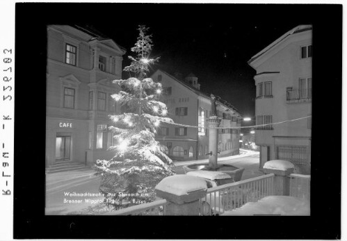 Weihnachtsmotiv aus Steinach am Brenner / Wipptal - Tirol