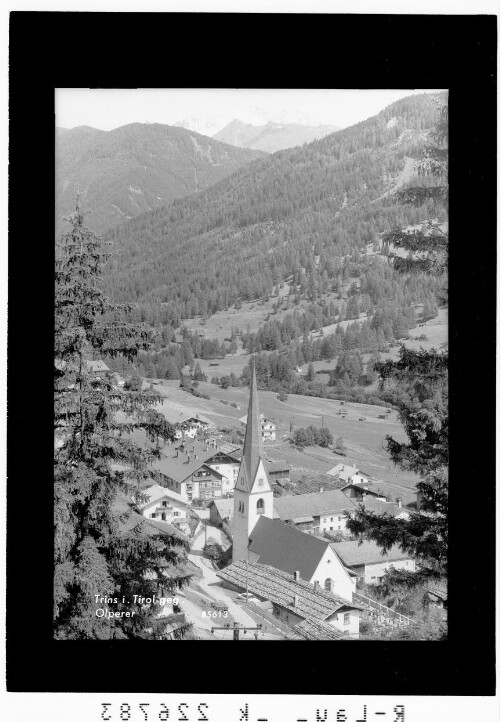 Trins in Tirol gegen Olperer