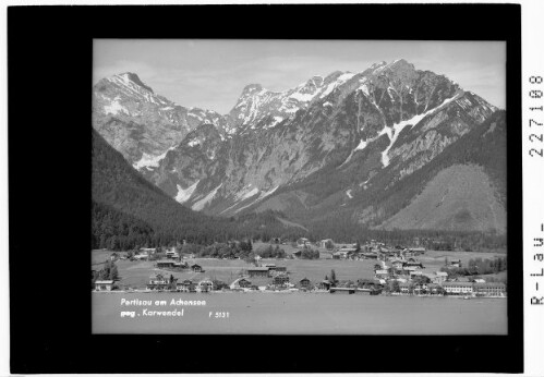 Pertisau am Achensee gegen Karwendel : [Pertisau am Achensee gegen Karwendelgebirge mit Sonnjoch und Falzthurnjoch / Tirol]