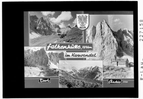 Falkenhütte 1846 m im Karwendel / Tirol / Austria