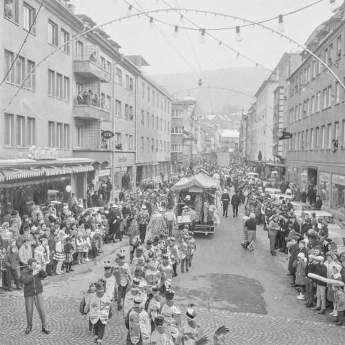 Bregenz, Faschingsumzug 1963