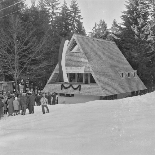 Einweihung der Lauteracher Skihütte am Bödele