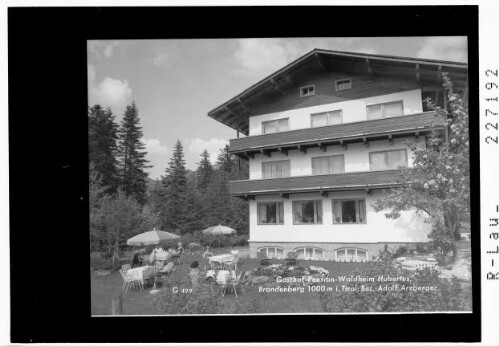 Gasthof Pension Waldheim Hubertus / Brandenberg 100 m in Tirol