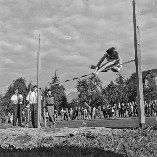Leichtathletik Länderwettkampf Österreich-Württemberg im Reichshofstadion in Lustenau