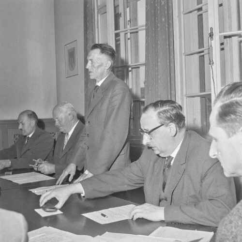 Vollversammlung Landwirtschaftskammer, Präsidentenwahl 1962
