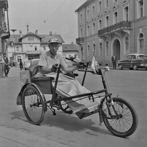 Weltenbummlerolympiade 1960, Dreiradfahrer