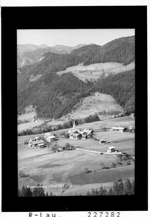 Brandenberg in Tirol 922 m