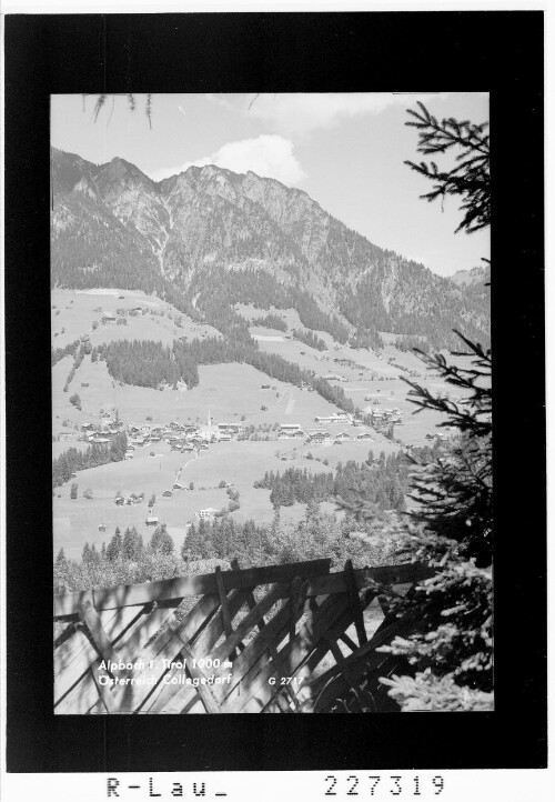 Alpbach in Tirol 1000 m / Österreich / Collegedorf
