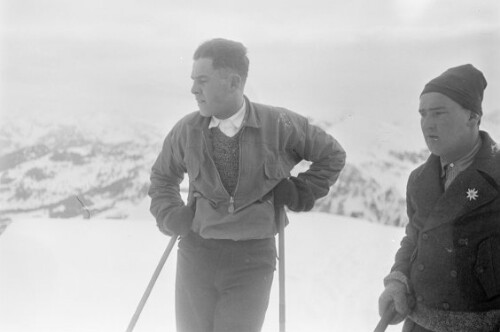 Hermann Rhomberg und Hans Pümpel