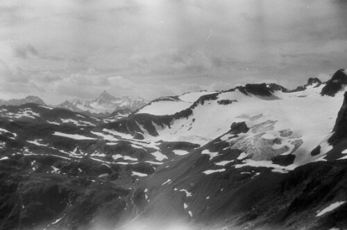 Blick in die Silvretta von der Patteriol-Südwand aus