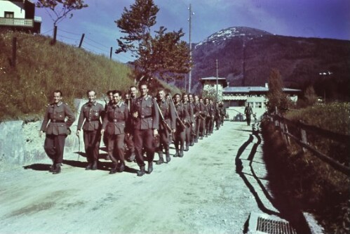 Kriegsoffiziers-Lehrgang in der Eugen Kaserne in Innsbruck