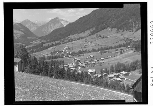 [Alpbach gegen Sonnjoch und Ebnerspitze / Tirol]