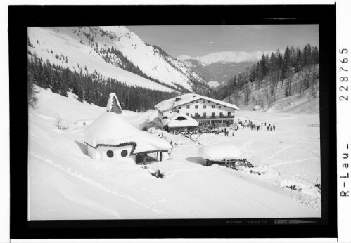 [Schlicker Alm gegen Patscherkofel und Glungezer / Tirol]