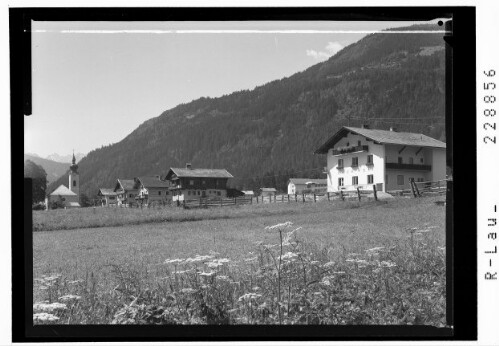 [Aschau im Zillertal gegen Floitenturm und Zellberg / Tirol]