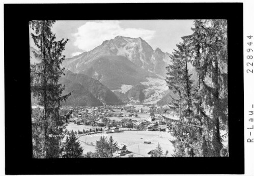 Mayrhofen mit Grünberg / Zillertal : [Mayrhofen im Zillertal gegen Grinbergspitzen / Tirol]