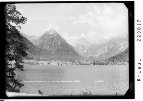 Pertisau am Achensee / Tirol / mit Karwendelgebirge