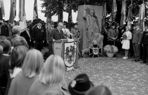 Feier des Vorarlberger Kameradschaftsbundes in Heiden