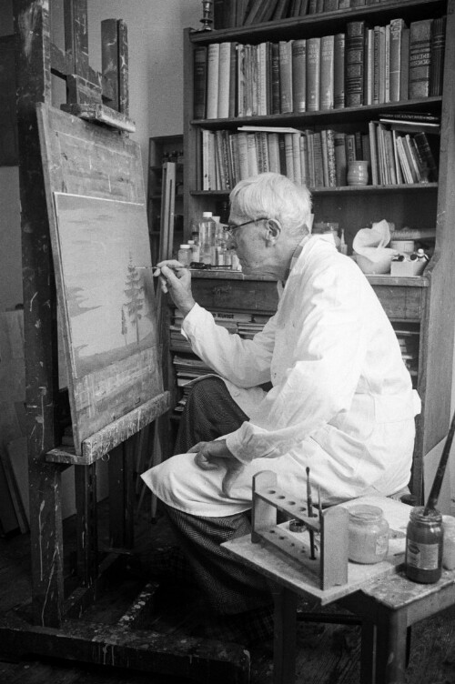Maler Prof. Fritz Krcal