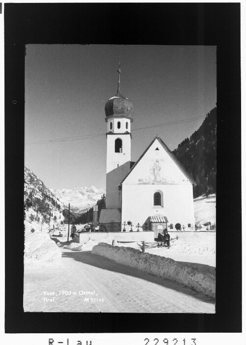 Vent 1900 m / Ötztal / Tirol