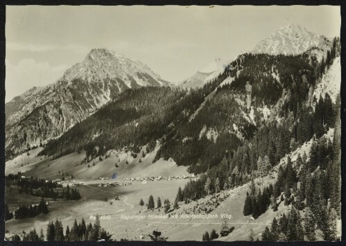 [Nenzing] Nenzinger Himmel mit Amatschonjoch Vlbg.