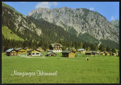 [Nenzing] Nenzinger Himmel : [Erholungsgebiet Nenzinger Himmel 1370 m Vorarlberg - Österreich ...]