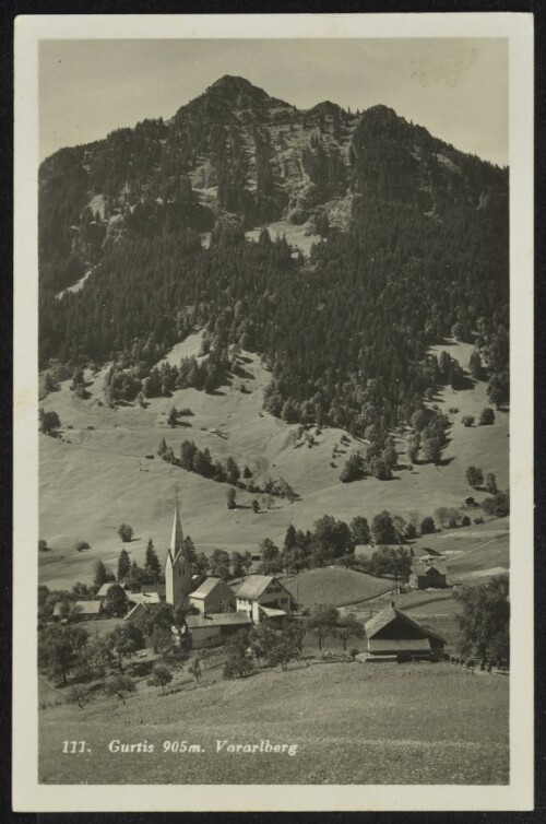 [Nenzing] Gurtis 905 m. Vorarlberg