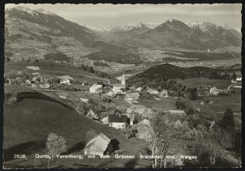 [Nenzing] Gurtis, Vorarlberg, mit dem Grossen Walsertal und Walgau