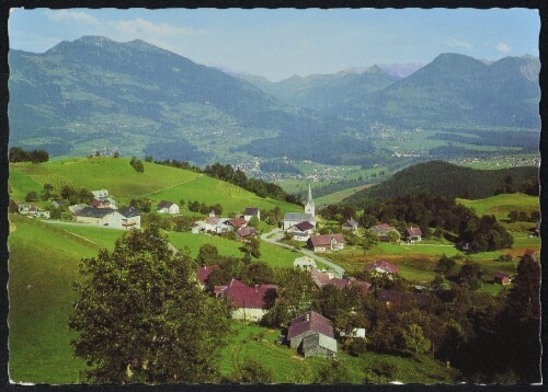 [Nenzing Gurtis] : [Gurtis, 910 m, mit Blick in den Walgau ...]