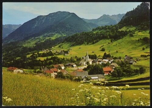 [Nenzing Gurtis] : [Gurtis, 904 m, gegen Gampberg, 1711 m und Gallinatal Vorarlberg - Austria ...]