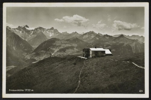 [Nüziders] Frassenhütte 1722 m