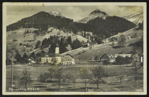Thüringerberg, 878 m i. V.