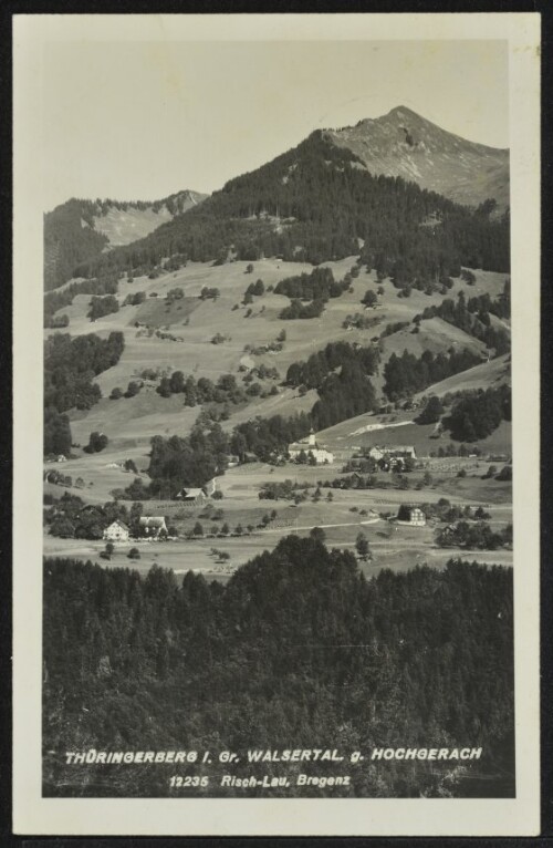 Thüringerberg i. Gr. Walsertal g. Hochgerach