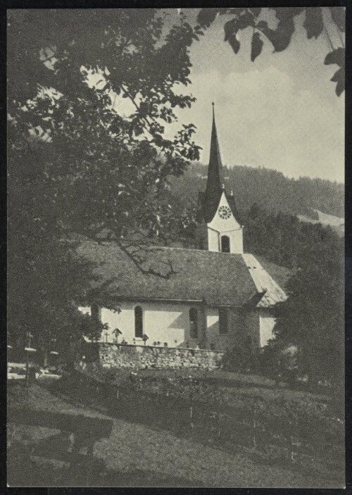 [Blons] : [Pfarrkirche Blons, Gr. Walsertal ...]