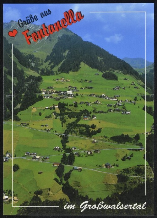 Herzliche Grüße aus Fontanella im Großwalsertal : [Fontanella im Großwalsertal Vorarlberg, Österreich ...]
