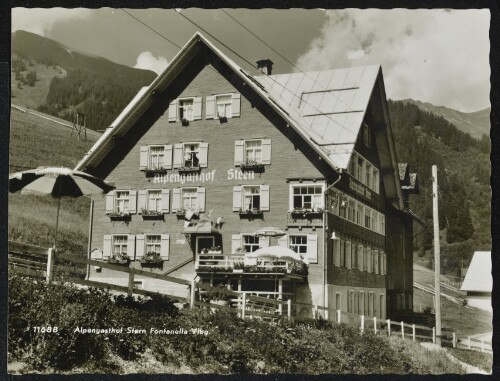 Alpengasthof Stern Fontanella Vlbg.