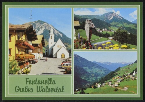 Fontanella Großes Walsertal : [Fontanella, 1145 m Grosses Walsertal - Vorarlberg ...]