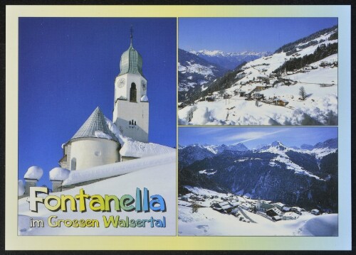 Fontanella im Grossen Walsertal : [Fontanella im Grossen Walsertal Vorarlberg, Österreich ...]