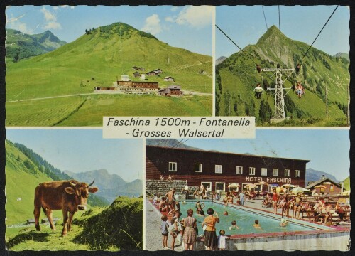 Faschina 1500 m - Fontanella - Grosses Walsertal : [Faschina, 1500 m Fontanella, Gr. Walsertal ...]
