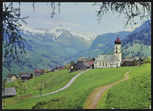 [Raggal] : [Raggal, 1016 m, Vorarlberg Blick ins Große Walsertal ...]