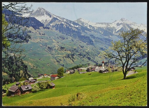 [Raggal] : [Raggal, 1016 m, Blick ins Große Walsertal, Vorarlberg ...]