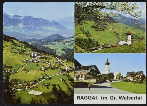 Raggal im Gr. Walsertal : [Raggal 1016 m im Gr. Walsertal ...]