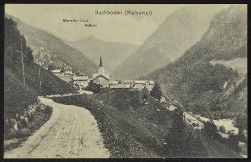 [Sonntag] Buchboden (Walsertal) : Biberacher Hütte : Rothorn