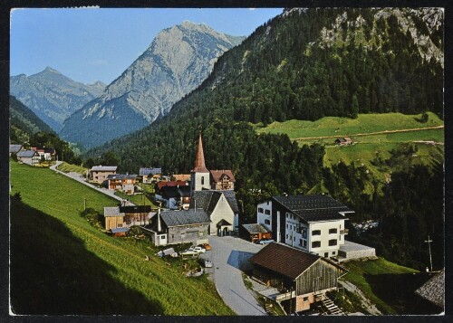 [Sonntag Buchboden] : [Buchboden, 909 m, mit Schadona, Großes Walsertal, Vorarlberg, Austria ...]