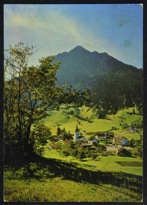 [Nenzing Gurtis] : [Gurtis, 904 m Blick zur Gurtisspitze, 1781 m Vorarlberg - Austria ...]