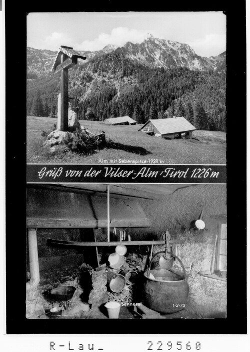 Gruß von der Vilser Alm / Tirol 1226 m