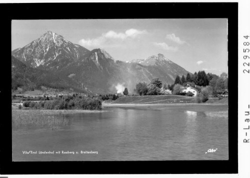 Vils / Tirol / Ländenhof mit Rossberg und Breitenberg