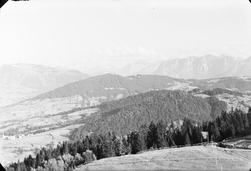 Blick vom Pfänder in den Bregenzerwald