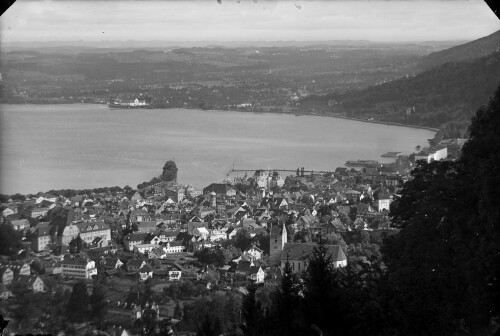 Blick vom Gebhardsberg auf Bregenz