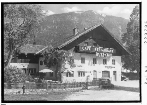 Cafe Hofer / Weissenbach / Tirol 887 m